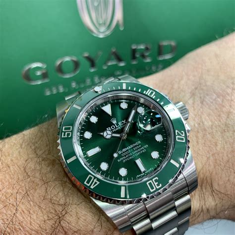 submariner green dial rolex